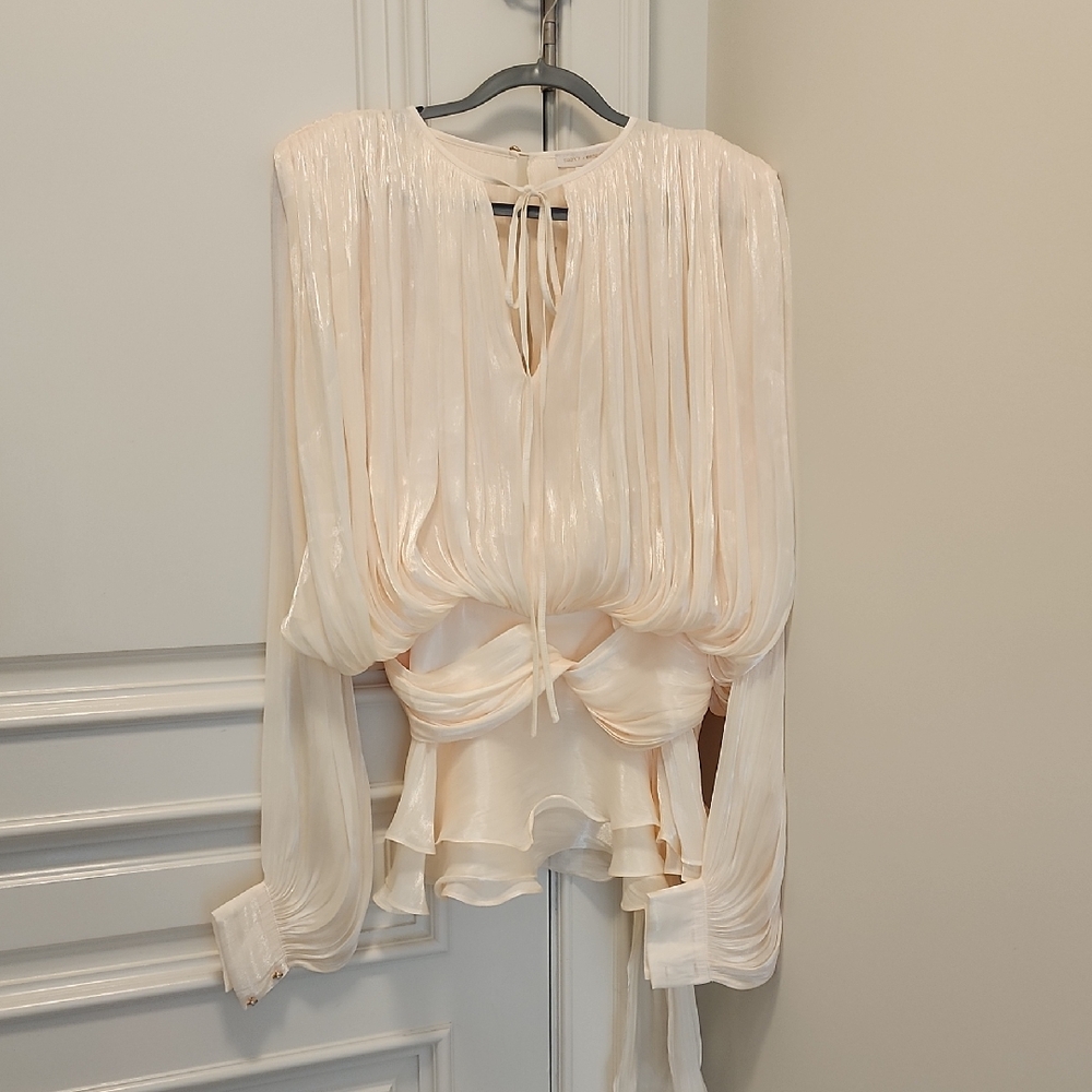 Elegant Cream Women's Mini Dress NWT